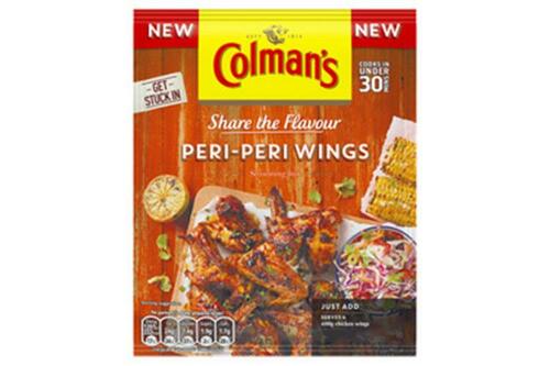 Colman's Share The Flavour Peri Peri Chicken Wings 29g RRP 1 CLEARANCE XL 29p or 5 for 1
